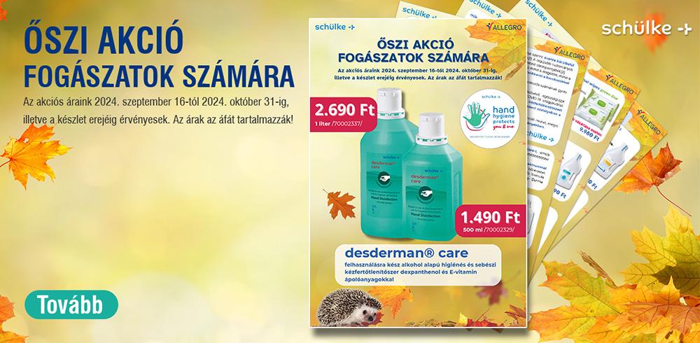 ŐSZI AKCIÓ FOGÁSZATOK SZÁMÁRA