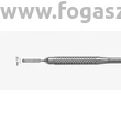 Kép 2/2 - Medesy 3631/1 orvosi szikenyél 1mm ( dupla pengés )