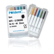 NiTi S-FILE Engine ( gépi tágító ) 15-40 25mm Endostar KIÁRUSÍTÁS
