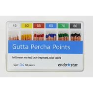 Endostar Guttapercha taper 04