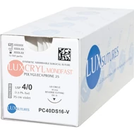LUXCRYL MONOFAST DS16 16mm 4/0 75 cm Violet sebészeti varrófonal