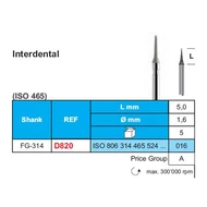 Stoddard D820 gyémánt interdentalis fúró 