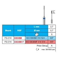 Stoddard D838M gyémánt micropreparator fúró 