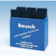 Bausch artikulációs papír kék 200