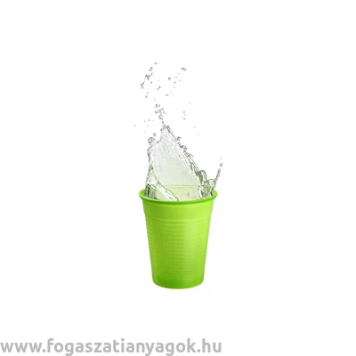 Műanyag pohár (lime) 100db Akzenta 180ml