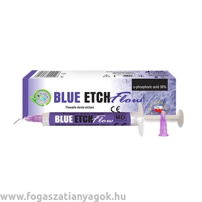 Blue etch FLOW 10ml fogászati sav Cerkamedl