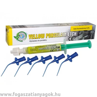Sárga sav - porcelán ragasztó és porcelán javító sav 2 ml Cerkamed