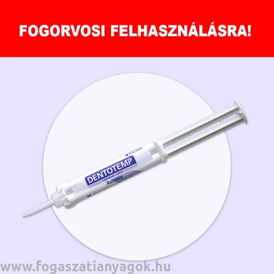 DentoTemp hosszan tartó ideiglenes cement 