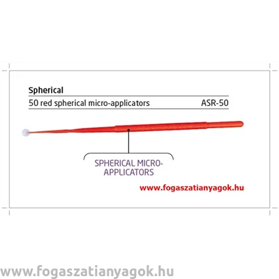 Applikátor pálca 50db (piros)