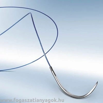 Dafilon kék 5/0 (1) 45cm DS19 Bbraun sebészeti varrófonal