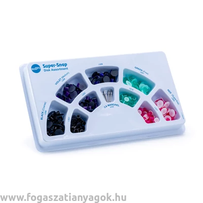 Shofu Super Snap DISC kit kompozit kontúrozó, finírozó, polírozó készlet