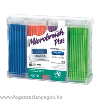  Applikáló pálca MICROBRUSH 400db fine