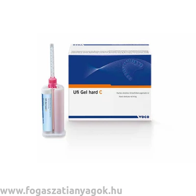 Ufi Gel hard C - set cartridge 80 g (2215) puhán maradó fogsor alábélelő anyag VOCO