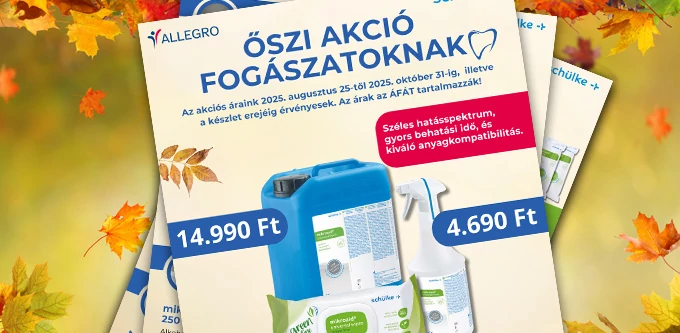 ŐSZI AKCIÓ FOGÁSZATOKNAK