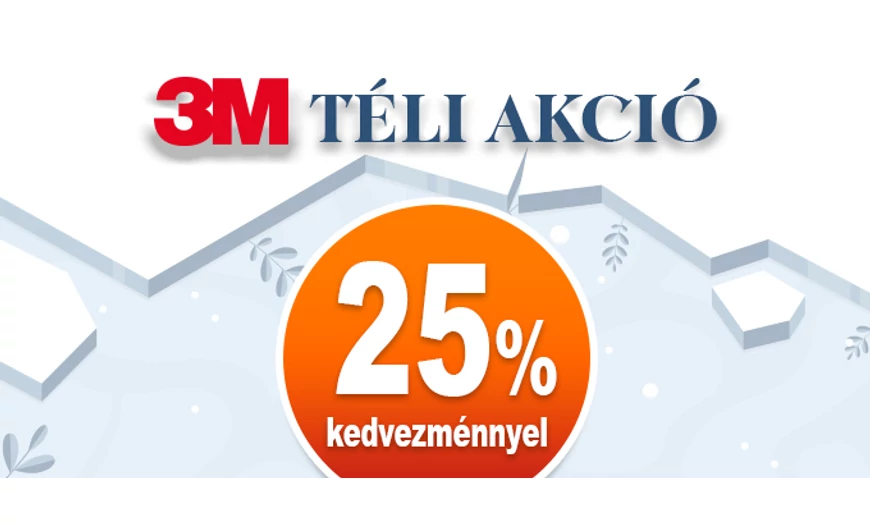 25% kedvezmény 3M lenyomatkeverő gépekre és polimerizációs lámpákra! 