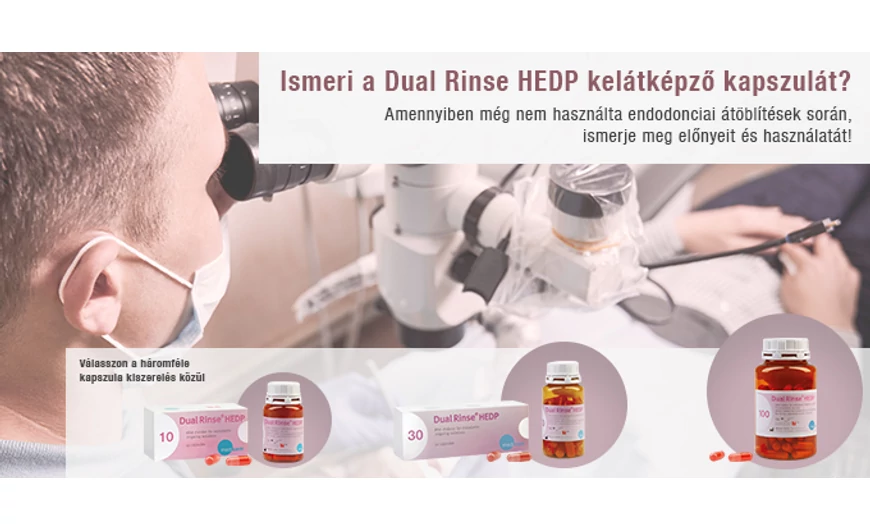 Ismeri a Dual Rinse HEDP kelátképző kapszulát?